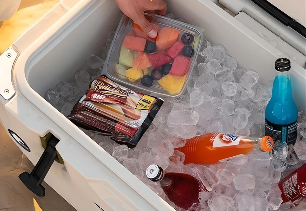 portable outdoor beverage cooler