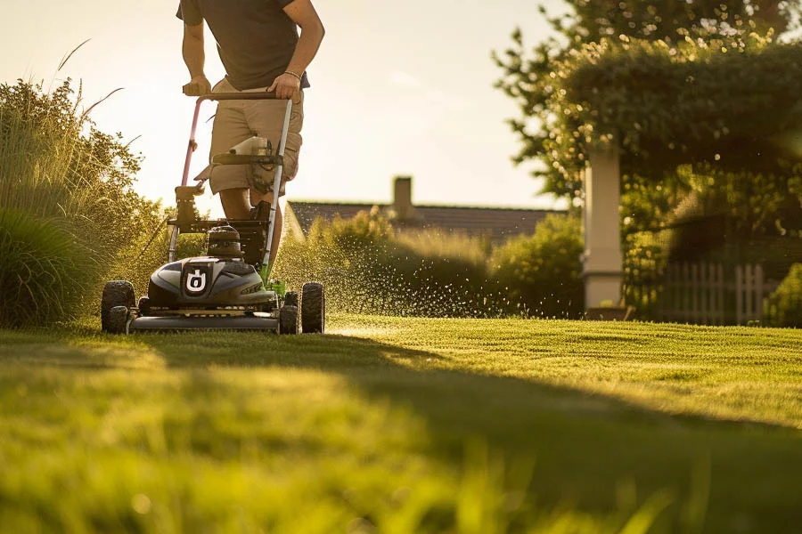 lawn mower set