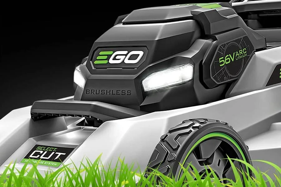 battery powered lawnmower
